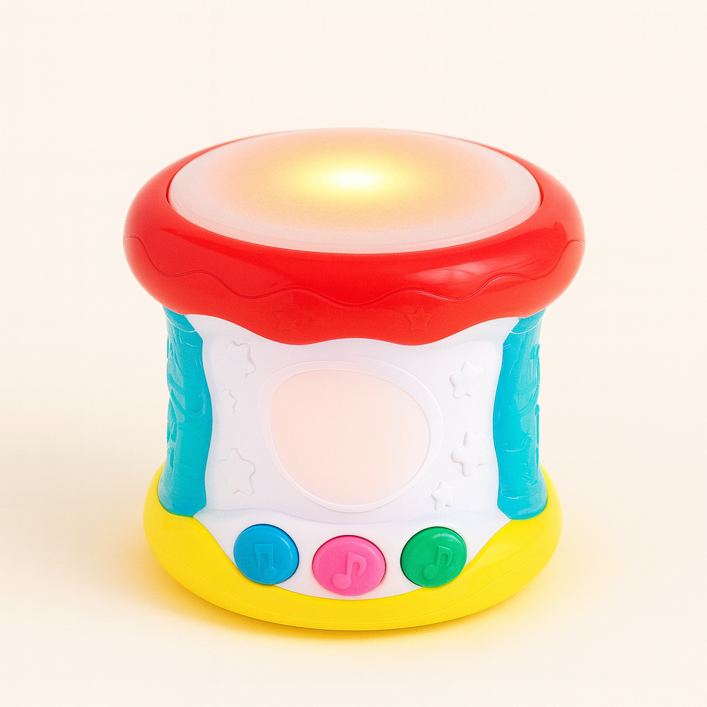 Interactive Light-Up Music Drum